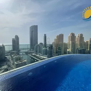 Marina Walk Gem Modern With Pool & Gym Access, Steps To & Metro Managed By Sunnyhomes Dubai